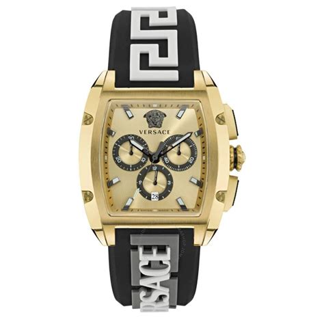 versace gold watch men's|versace dominus watch.